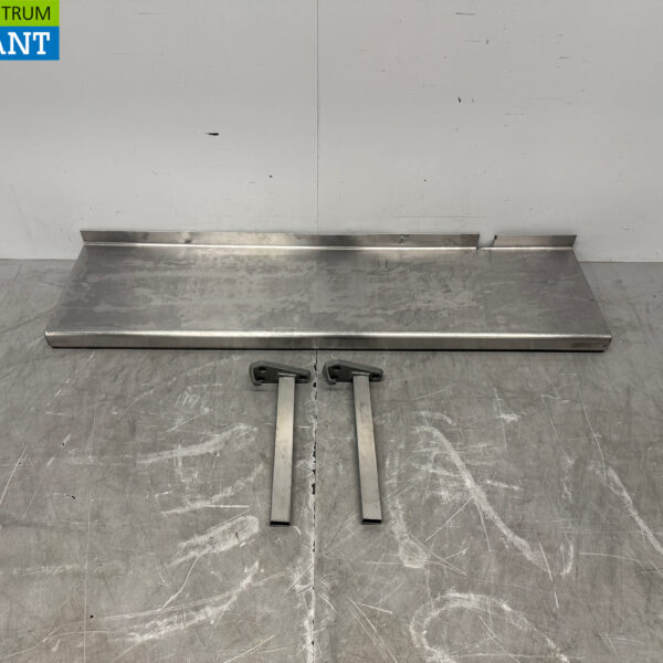 Etagère murale en acier inoxydable 140 x 35,5 cm Horeca