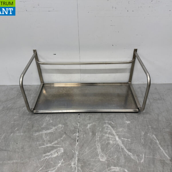 Etagère murale en acier inoxydable 106 x 50 cm Horeca