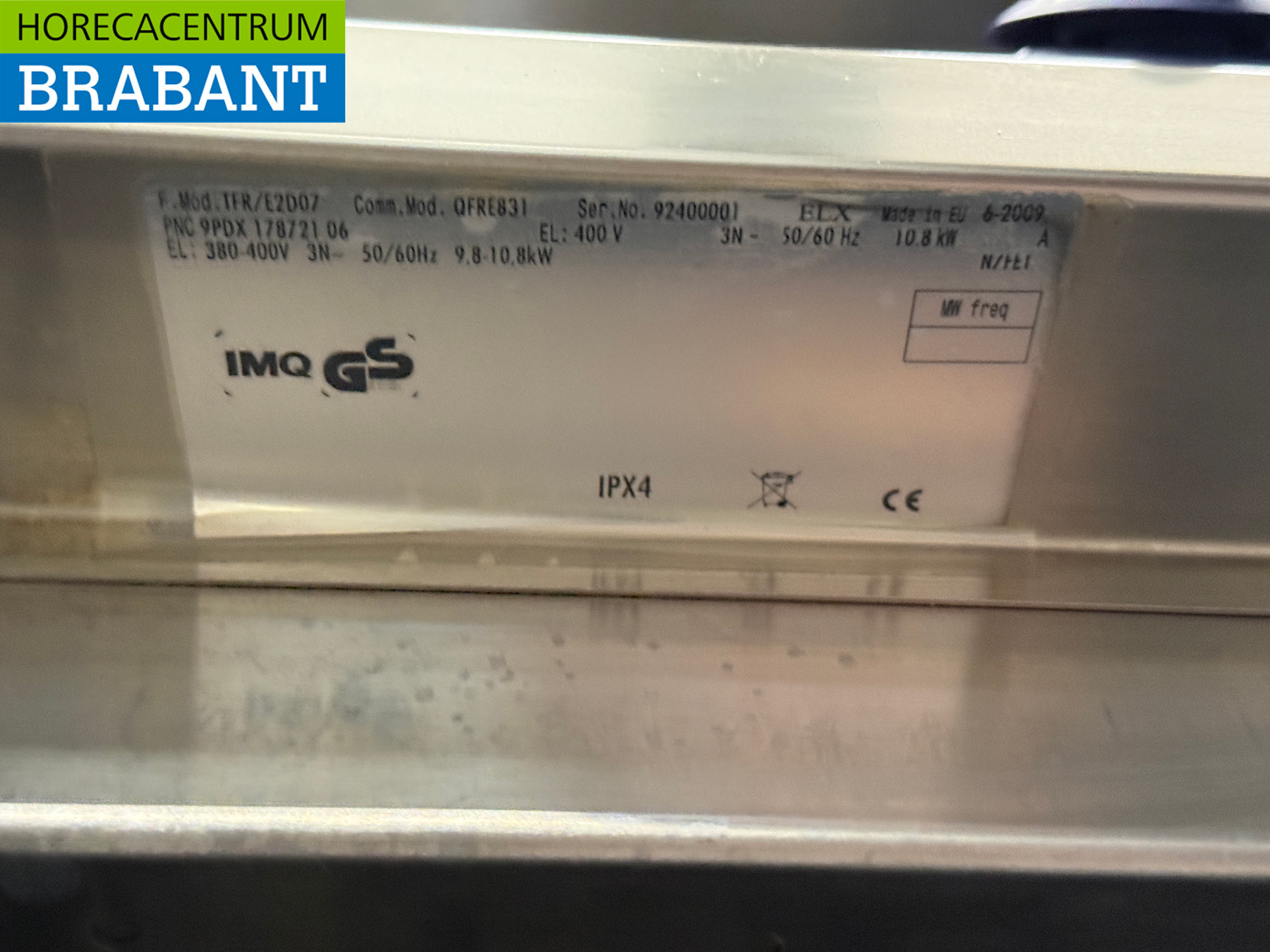 Friteuse double Electrolux en acier inoxydable 2 x 7 litres 80 cm 400V Horeca – Image 6