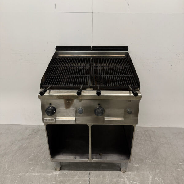 Acier inoxydable Zanussi Stone grill Lavagrill 70 cm GAS Catering