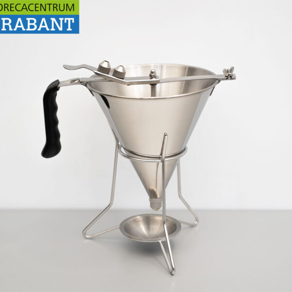 HCB acier inoxydable Entonnoir de distribution Distributeur de remplissage 1,8 litres Boulangerie Traiteur