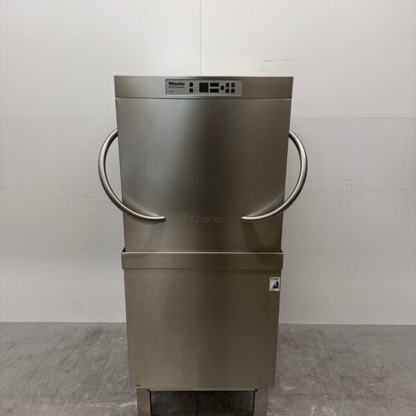 Lave-vaisselle à passage Miele en acier inoxydable avec pompe de vidange 400V Horeca