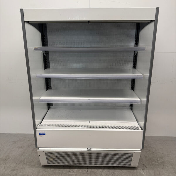 Norpe Réfrigérateur mural avec rideau 120 cm 230V Horeca