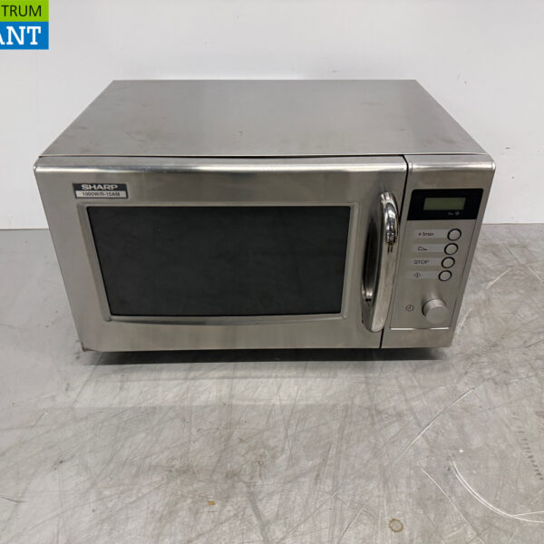 Acier inoxydable Sharp R-15AT Micro-ondes 1000 Watt 230V Horeca