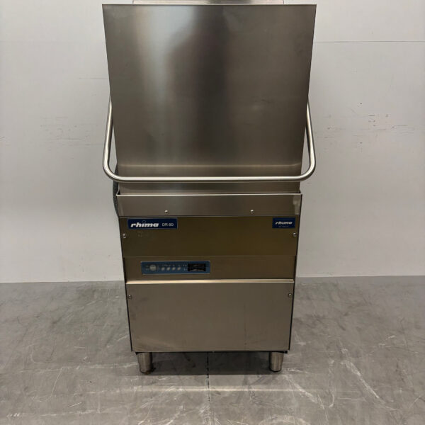 Lave-vaisselle à passage Rhima DR60 en acier inoxydable 400V Horeca
