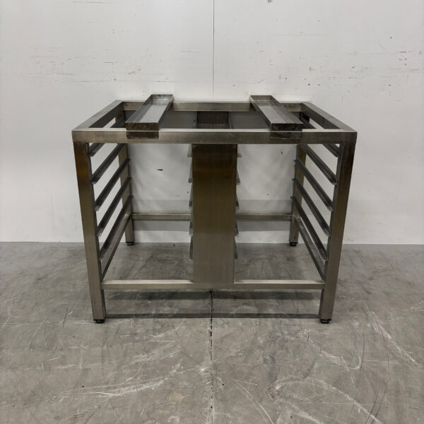 Socle en acier inoxydable pour le four 90 x 70 x 71 cm Restauration