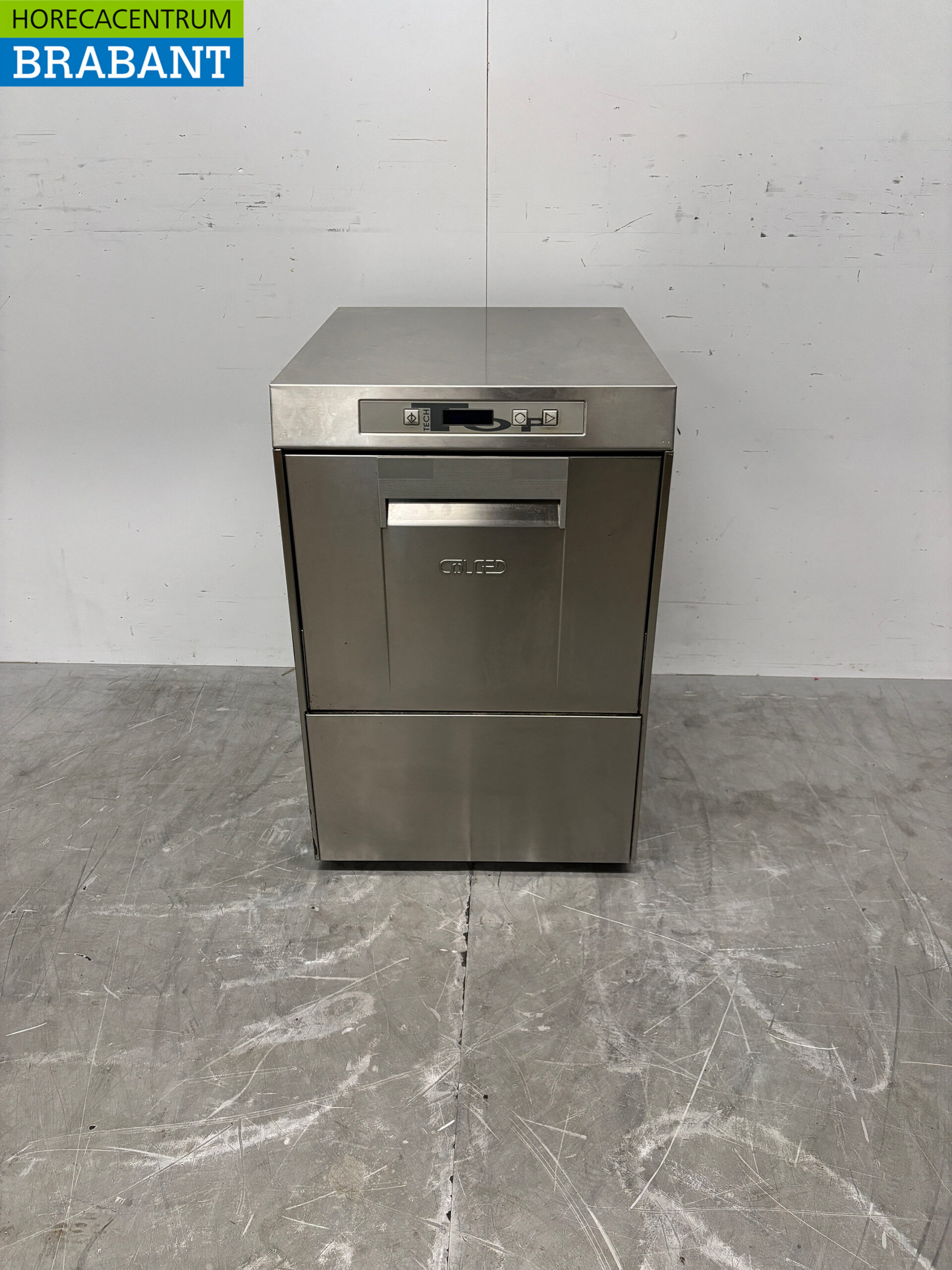 Lave-verres en acier inoxydable avec pompe de vidange 230V Horeca