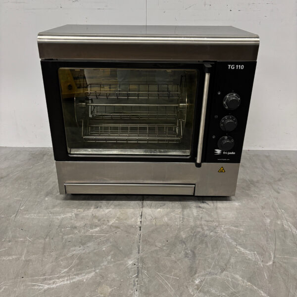 Fri-Jado Gril à rôtir en acier inoxydable 4 paniers 400V Horeca