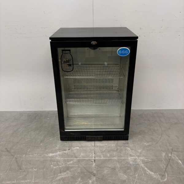 GGG Bar Cooler 1 Porte battante en verre 138 litres 60 cm 230V Horeca