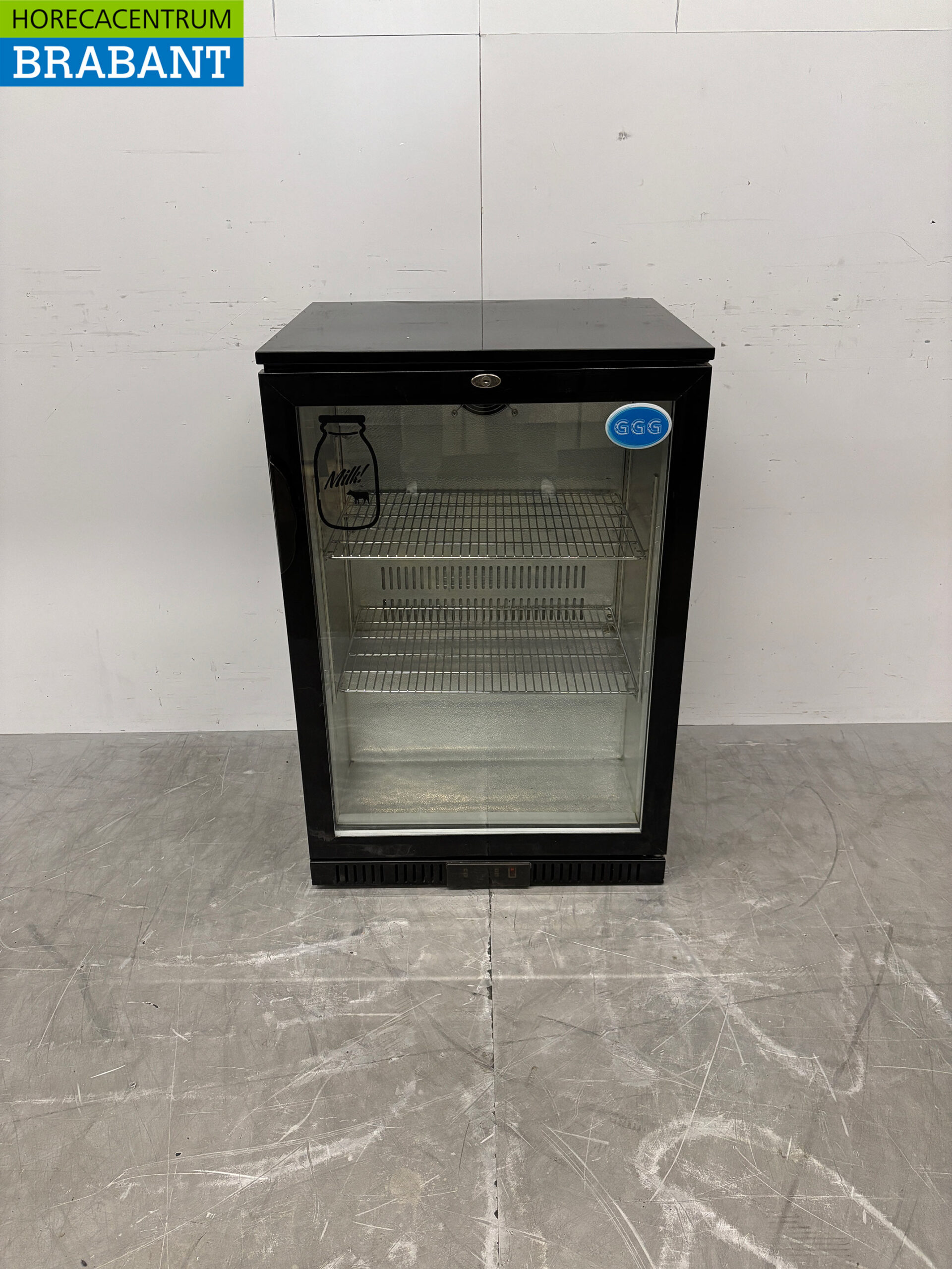 GGG Bar Cooler 1 Porte battante en verre 138 litres 60 cm 230V Horeca