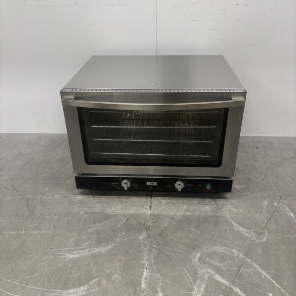 Acier inoxydable Four à convection à air chaud Four de cuisson Injection d'humidité 4 x 60/40 cm 110 litres 400V Horeca