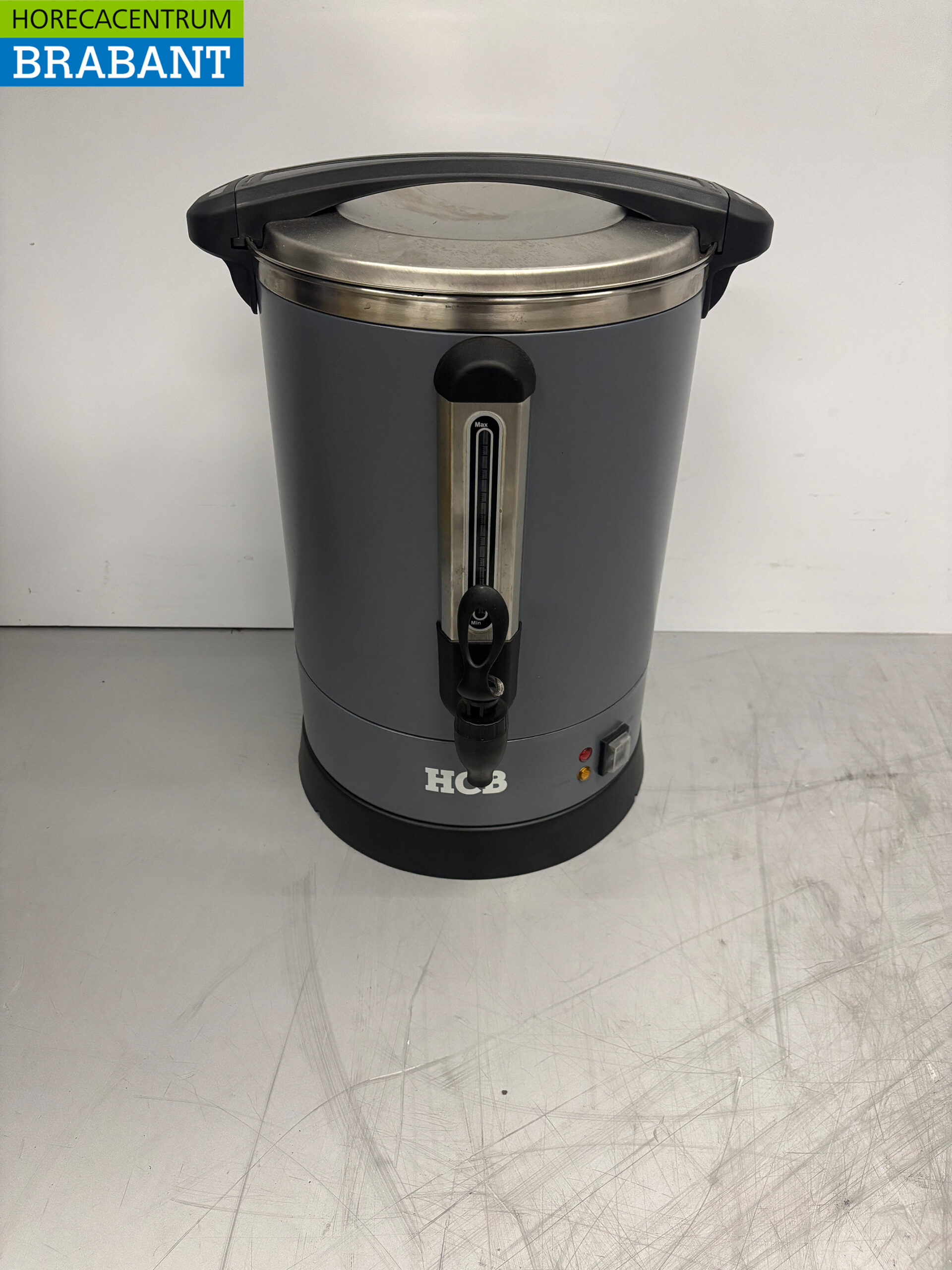 Machine à café percolateur à double paroi en acier inoxydable 14,3 litres 95 tasses 230V Horeca