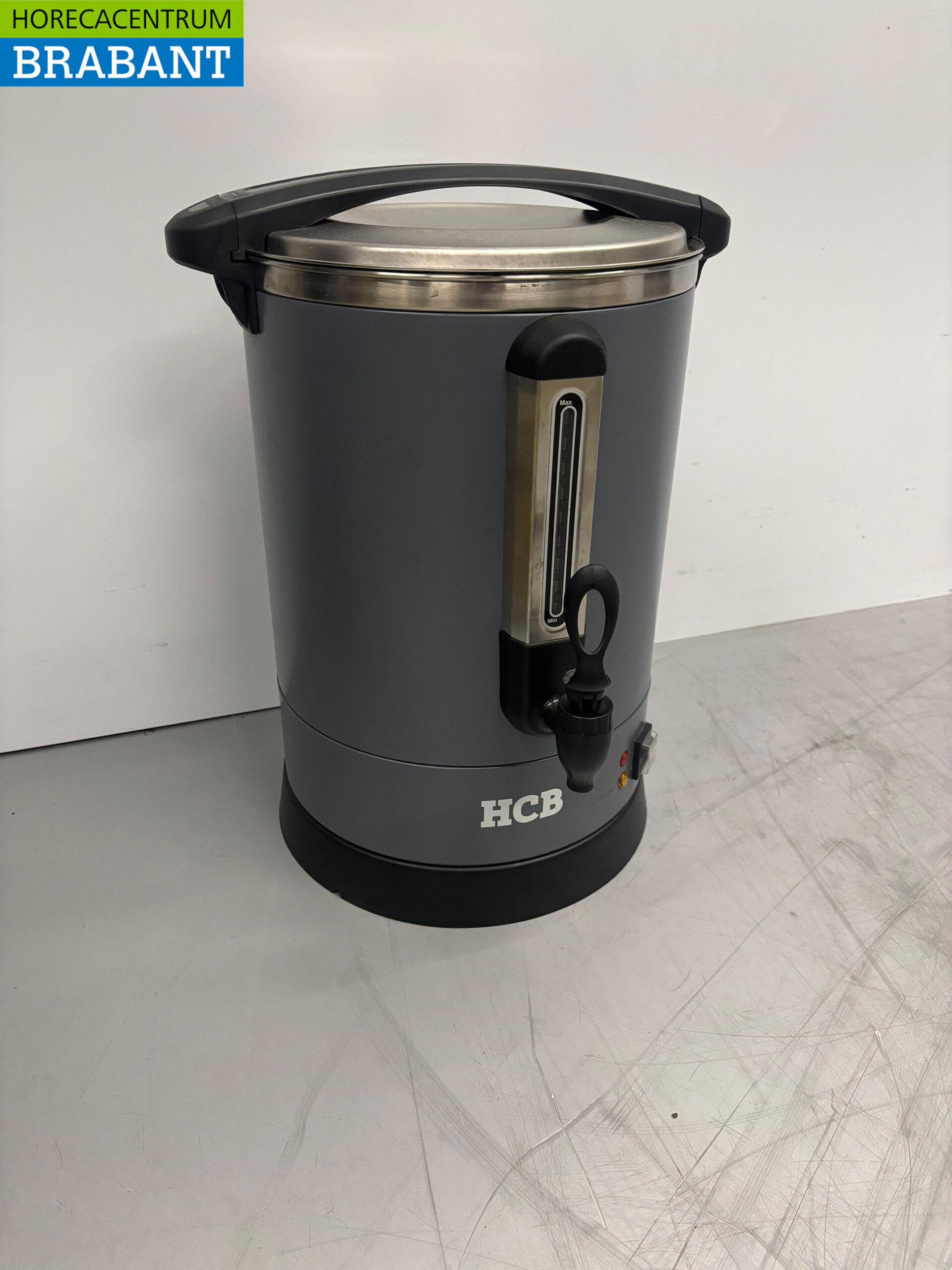 Machine à café percolateur à double paroi en acier inoxydable 14,3 litres 95 tasses 230V Horeca – Image 3
