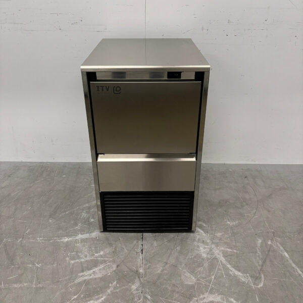 Machine à glaçons ITV en acier inoxydable 47 kg par jour 20 kg bunker 230V Horeca