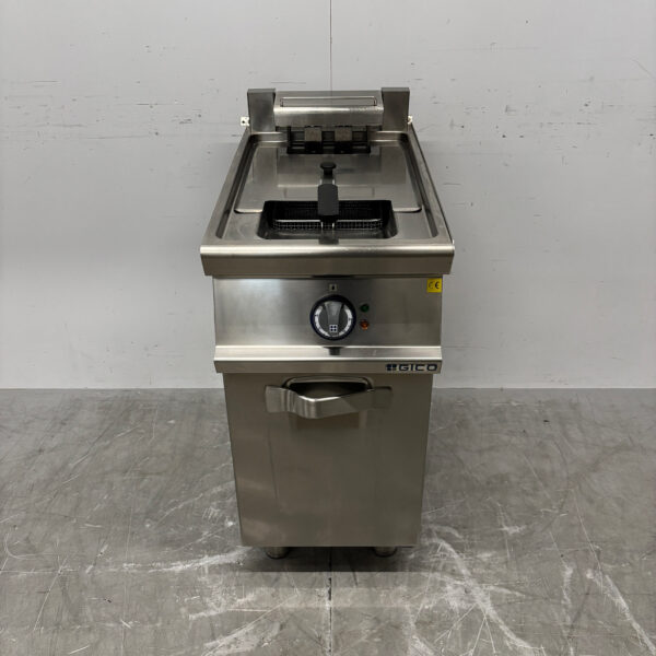 Friteuse Gico en acier inoxydable 12 litres 400V Horeca