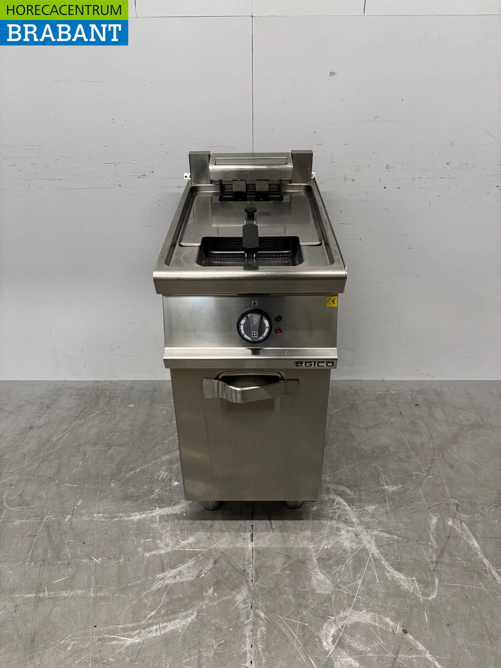 Friteuse Gico en acier inoxydable 12 litres 400V Horeca