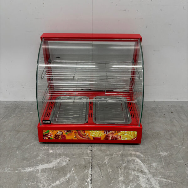 HCB Vitrine 2 portes coulissantes 66 cm 230V Horeca