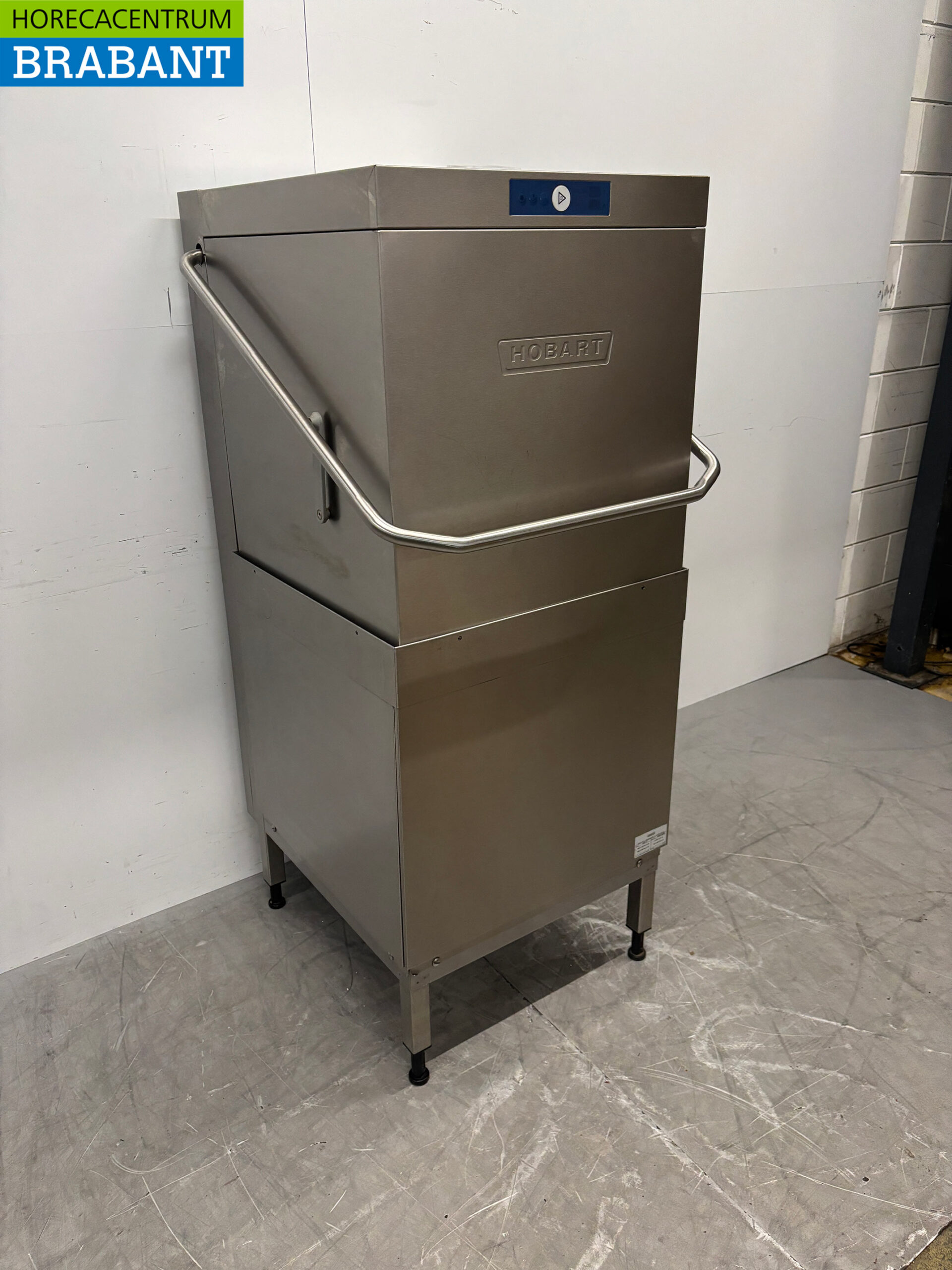 Lave-vaisselle à passage Hobart AMX-10 en acier inoxydable avec pompe de vidange 400V Horeca – Image 3