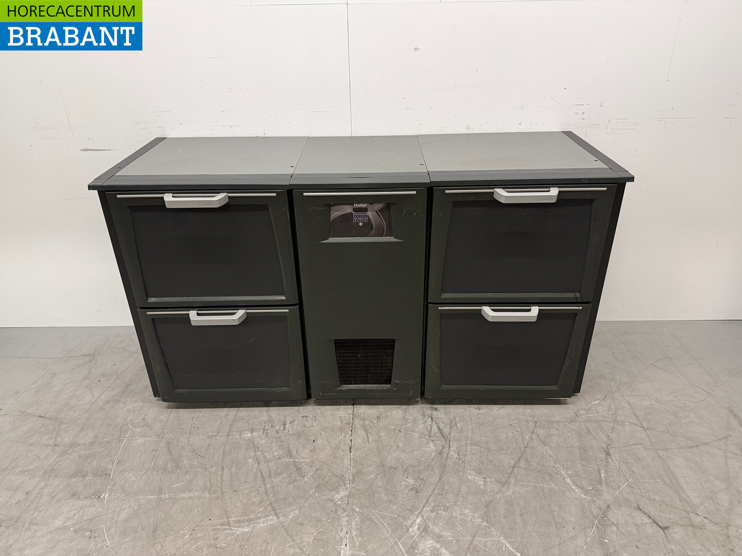 Gamko Flexbar Bar Cooler 4 Tiroirs 157,5 cm 230V Horeca