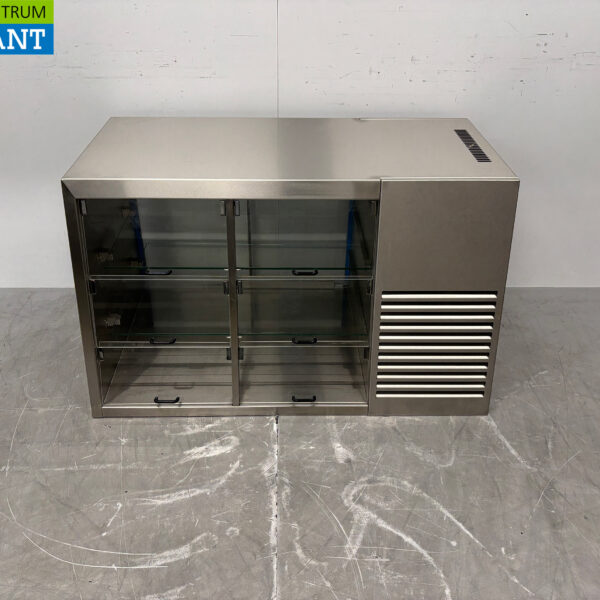 Armoire réfrigérante Groku en acier inoxydable 6 volets 120 cm 230V Horeca