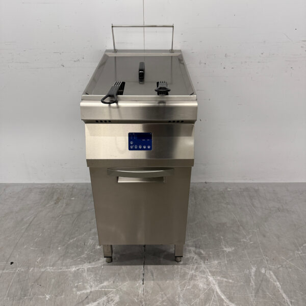 Friteuse Ovri Fry Logic en acier inoxydable 22 litres 400V Horeca