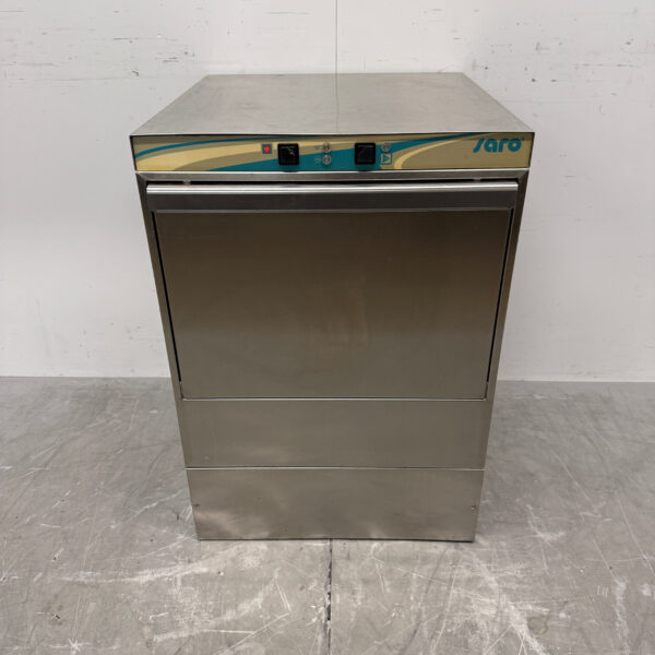 Lave-vaisselle Saro en acier inoxydable 400V Restauration