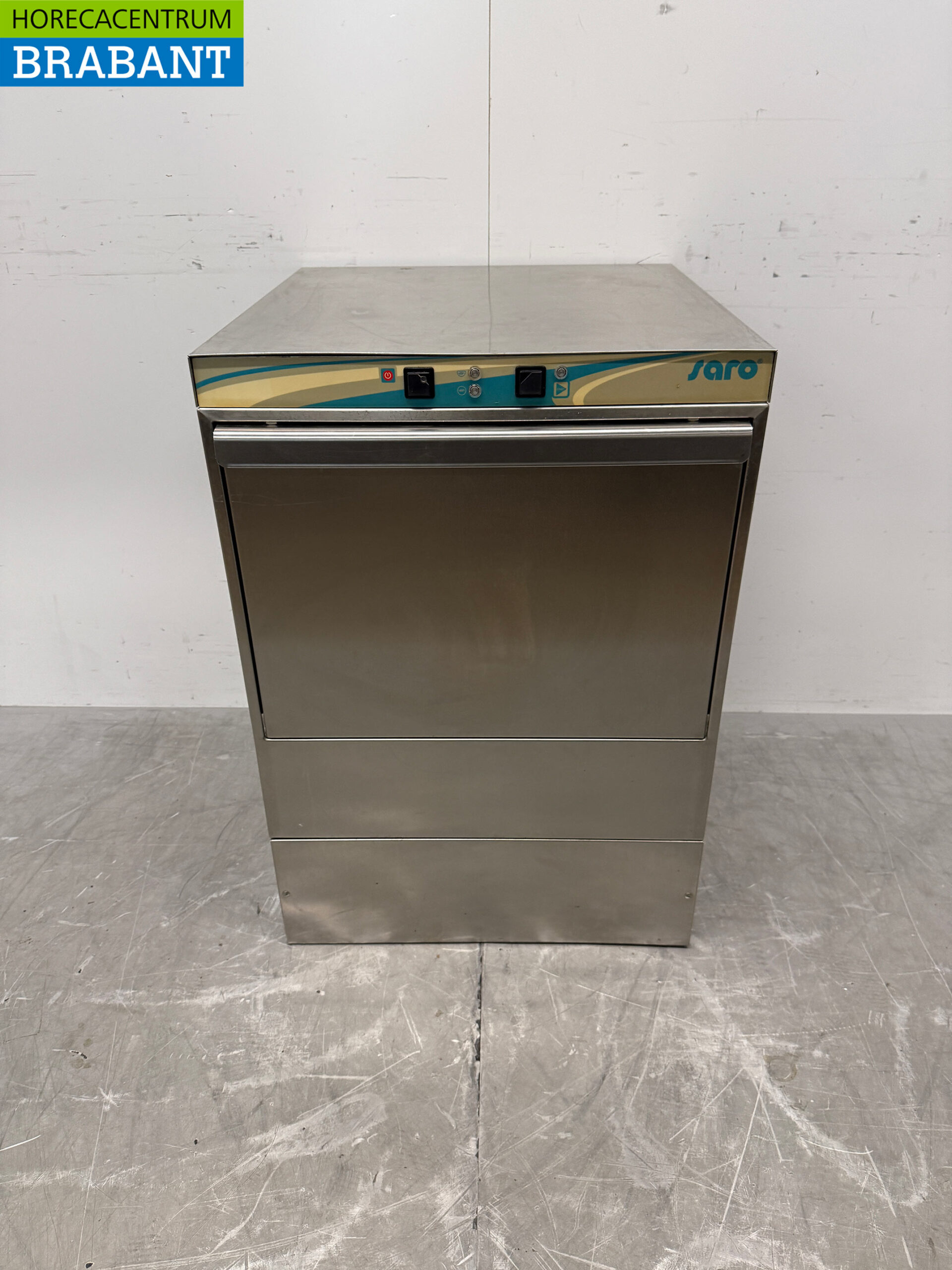 Lave-vaisselle Saro en acier inoxydable 400V Restauration
