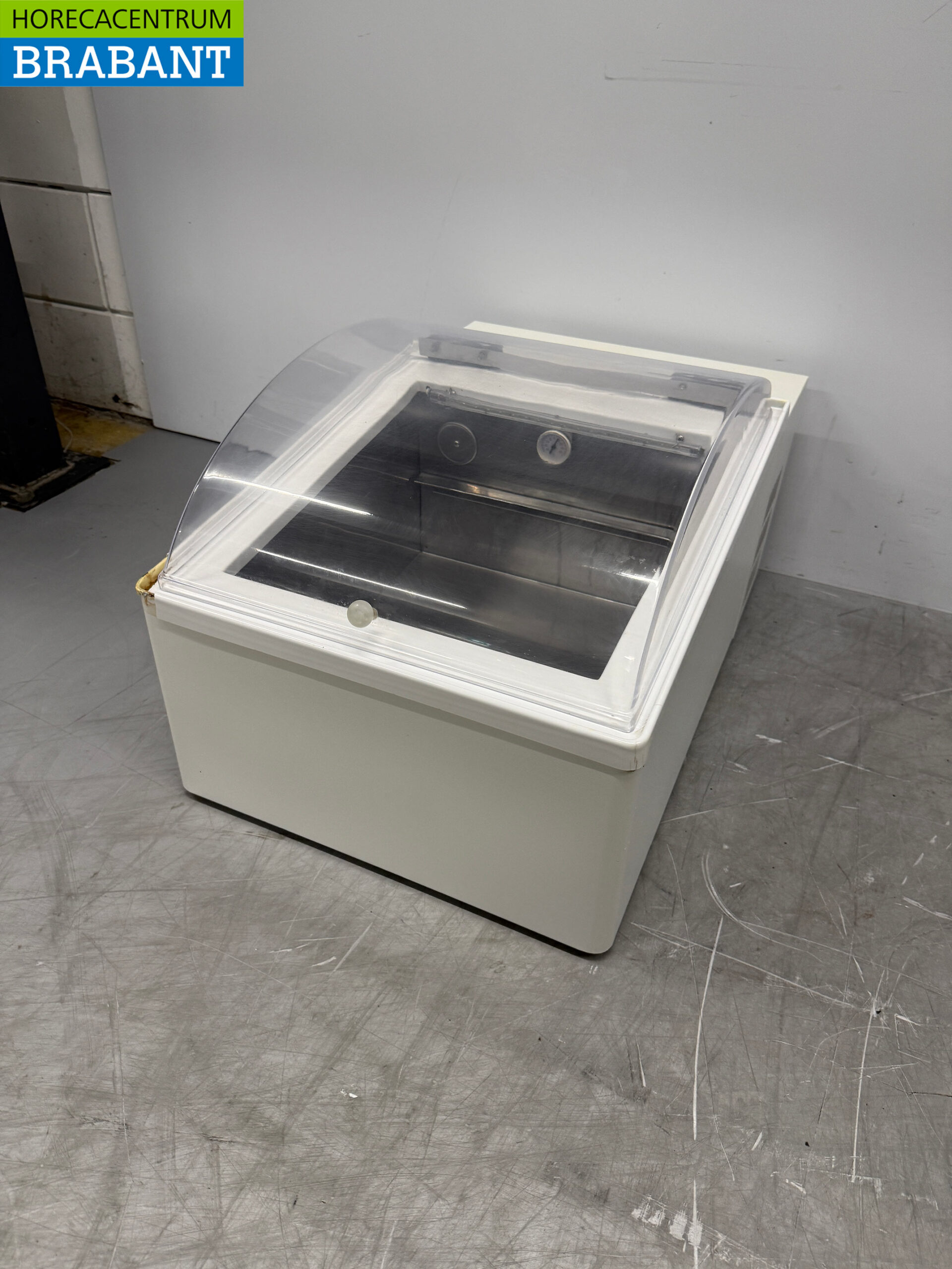 Présentoir à glace Scoop Congélateur de surface 2 bacs de 5L 47,5 cm 230V Horeca – Image 2