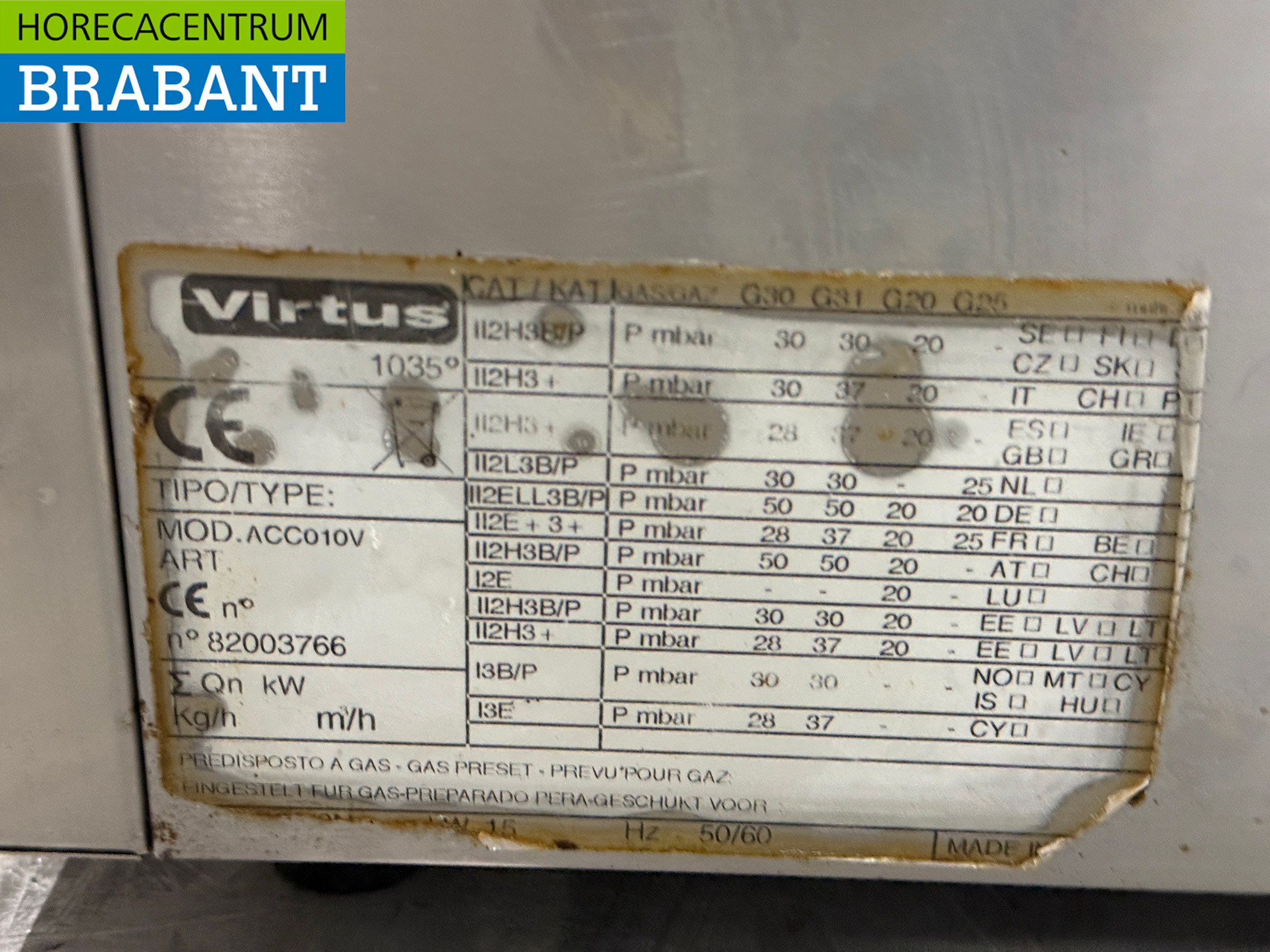 Friteuse double Virtus en acier inoxydable 2 x 10 litres 400V Horeca – Image 5