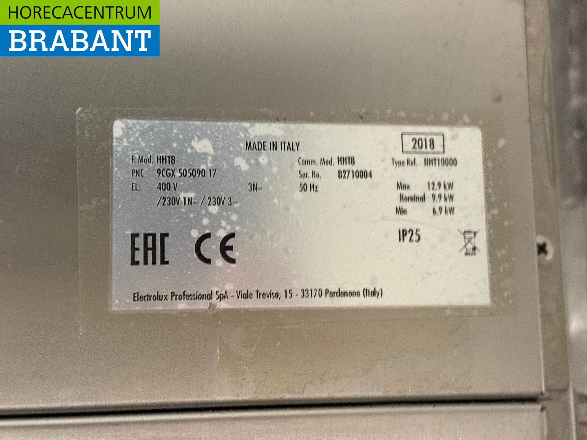 Lave-vaisselle coulissant Zanussi HHT8 en acier inoxydable 400V Restauration – Image 6