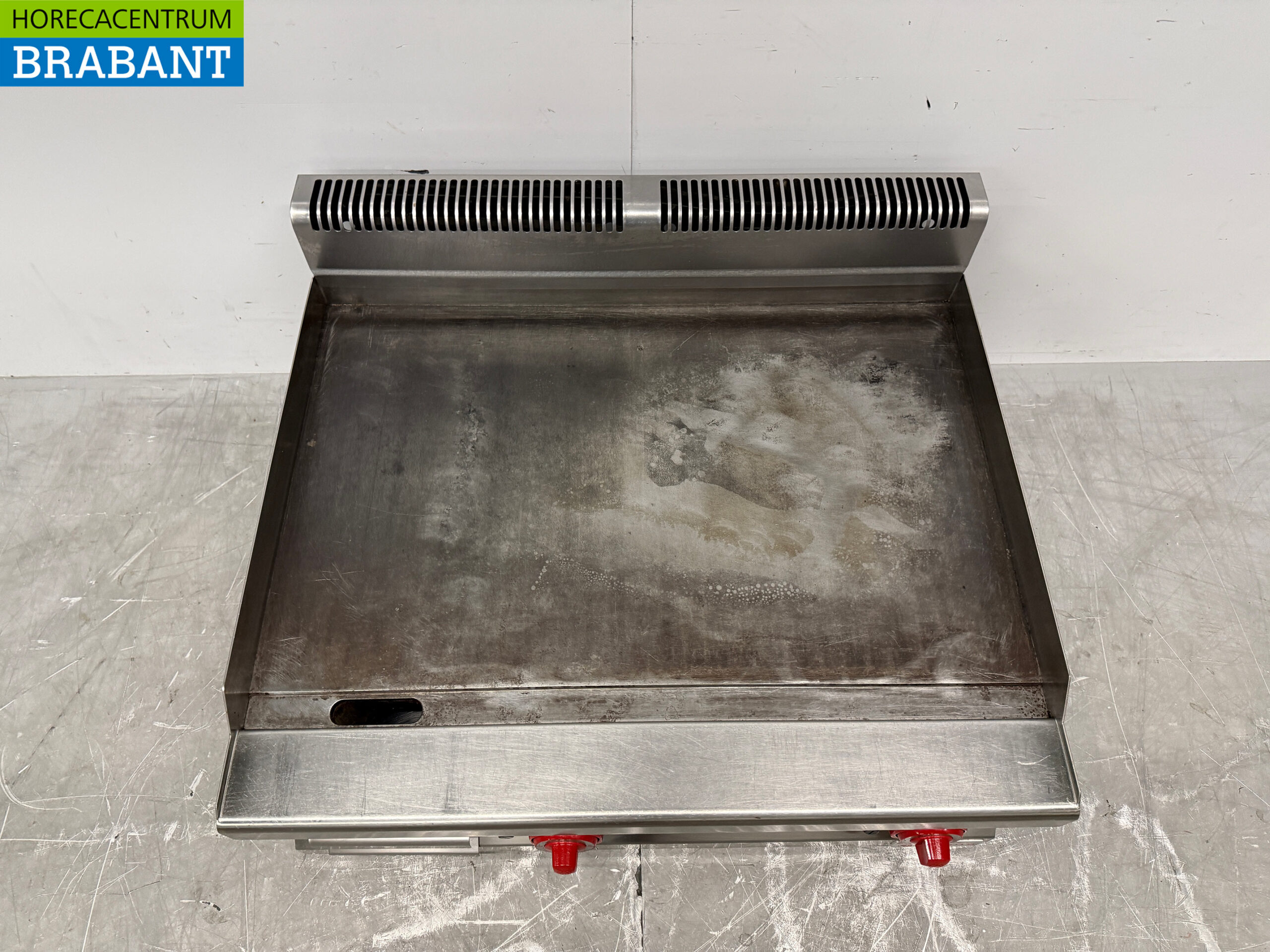 Plaque de cuisson lisse en acier inoxydable Berto's Plaque de gril 80 cm 400V Horeca – Image 4