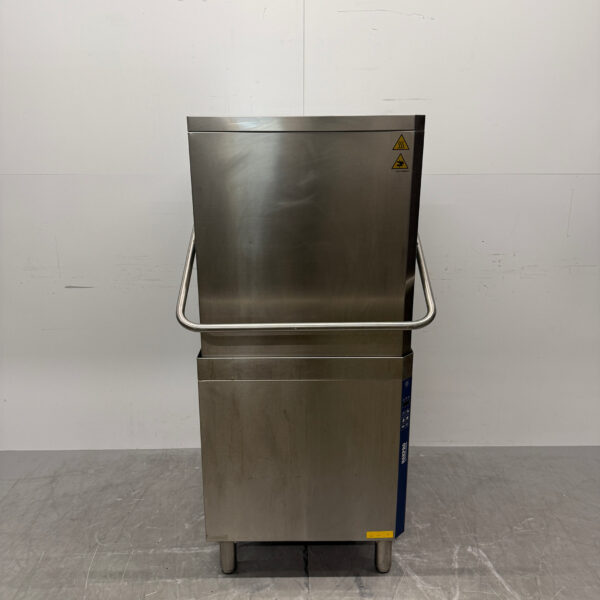 Lave-vaisselle à passage Zanussi HHT8 en acier inoxydable avec pompe de vidange 400V Horeca