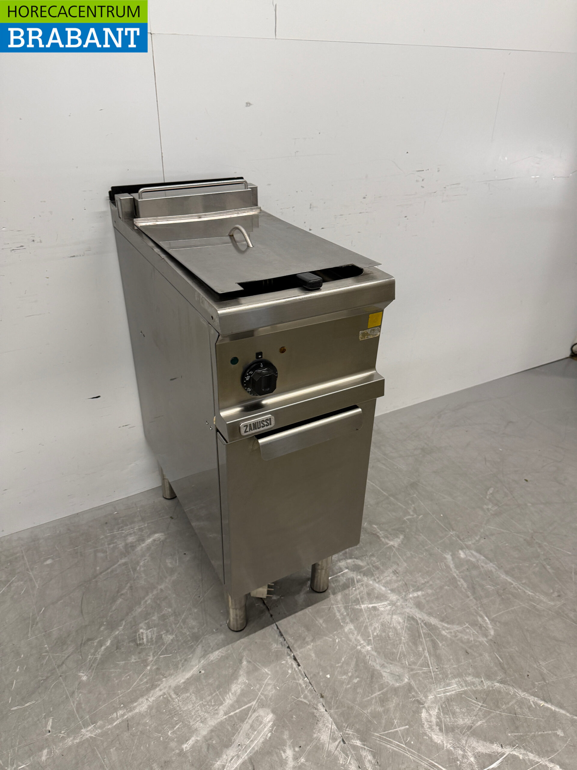 Friteuse Zanussi en acier inoxydable 14 litres 400V Horeca – Image 3