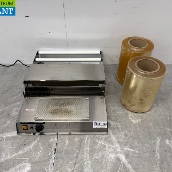 Manteau en acier inoxydable TWS45 Machine à emballer les feuilles d'aluminium 230V Catering