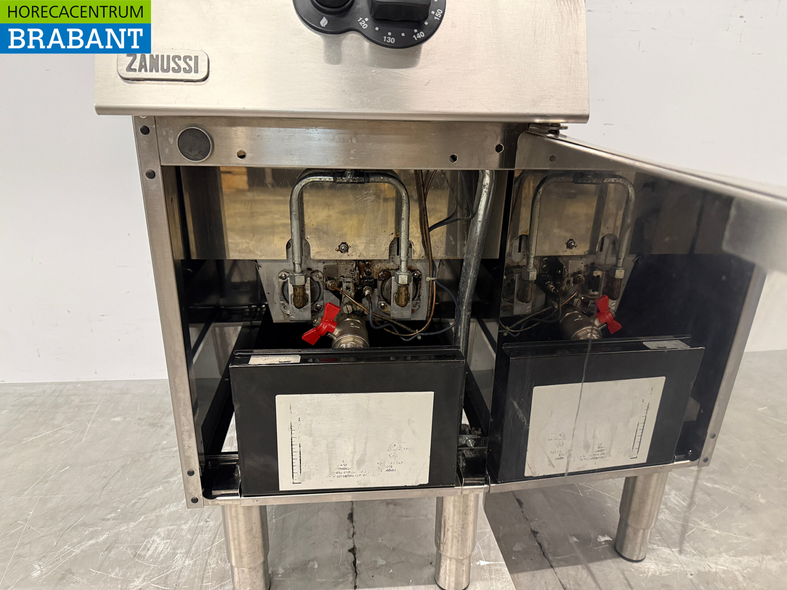 Friteuse Zanussi en acier inoxydable 14 litres GAS Restauration – Image 5