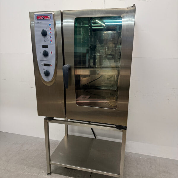 Acier inoxydable Rational MCM 101 Combimaster 10 x 1/1 GN 400V Horeca