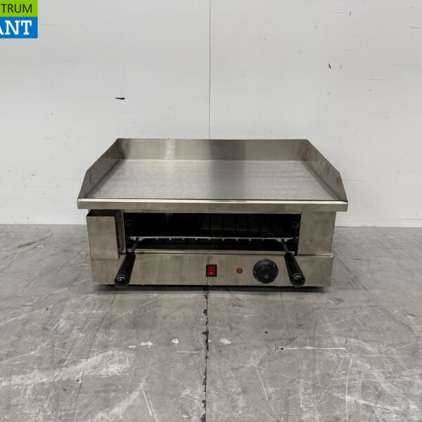 HCB plancha en acier inoxydable plancha avec grille salamandre 55 cm 230V Horeca