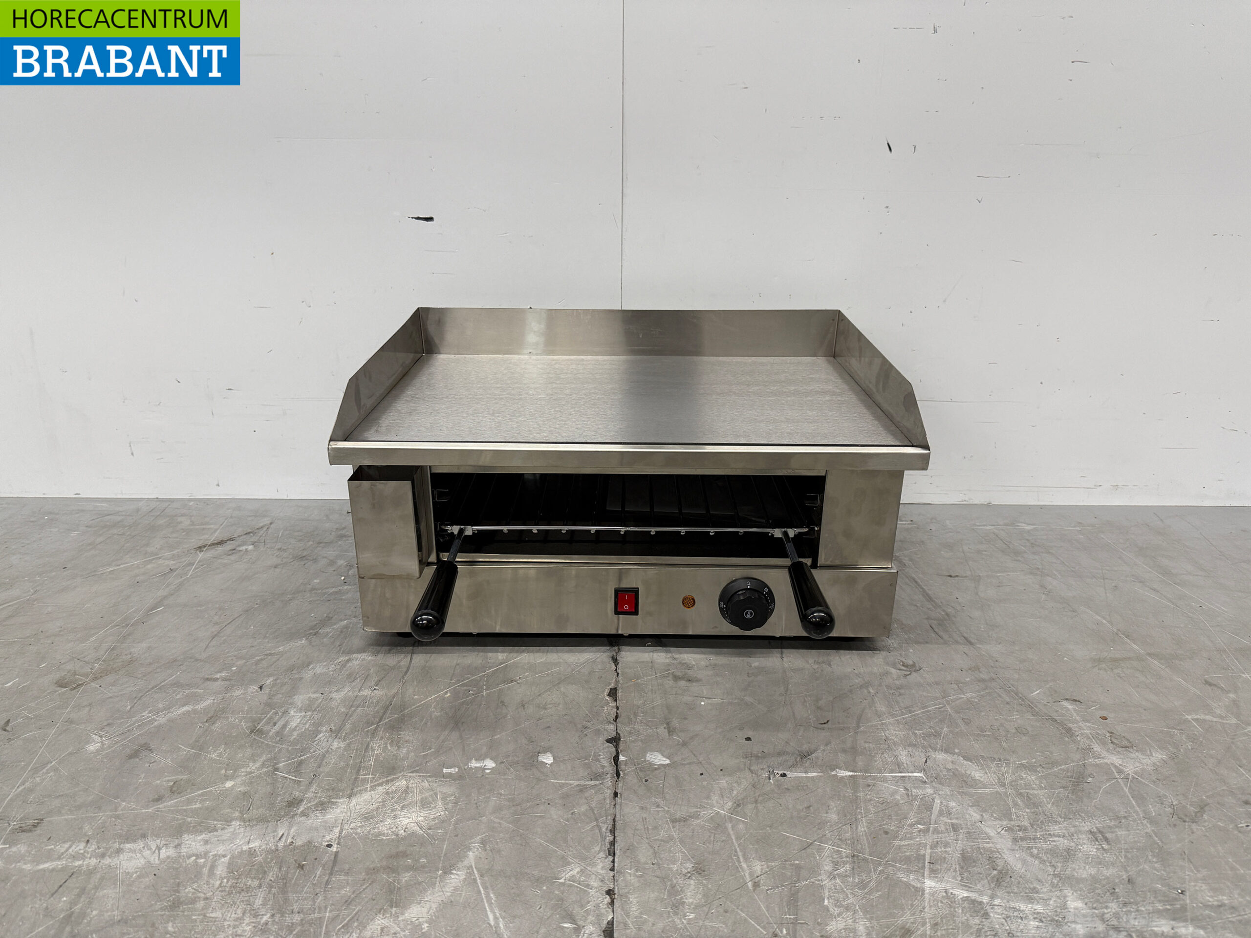 HCB plancha en acier inoxydable plancha avec grille salamandre 55 cm 230V Horeca