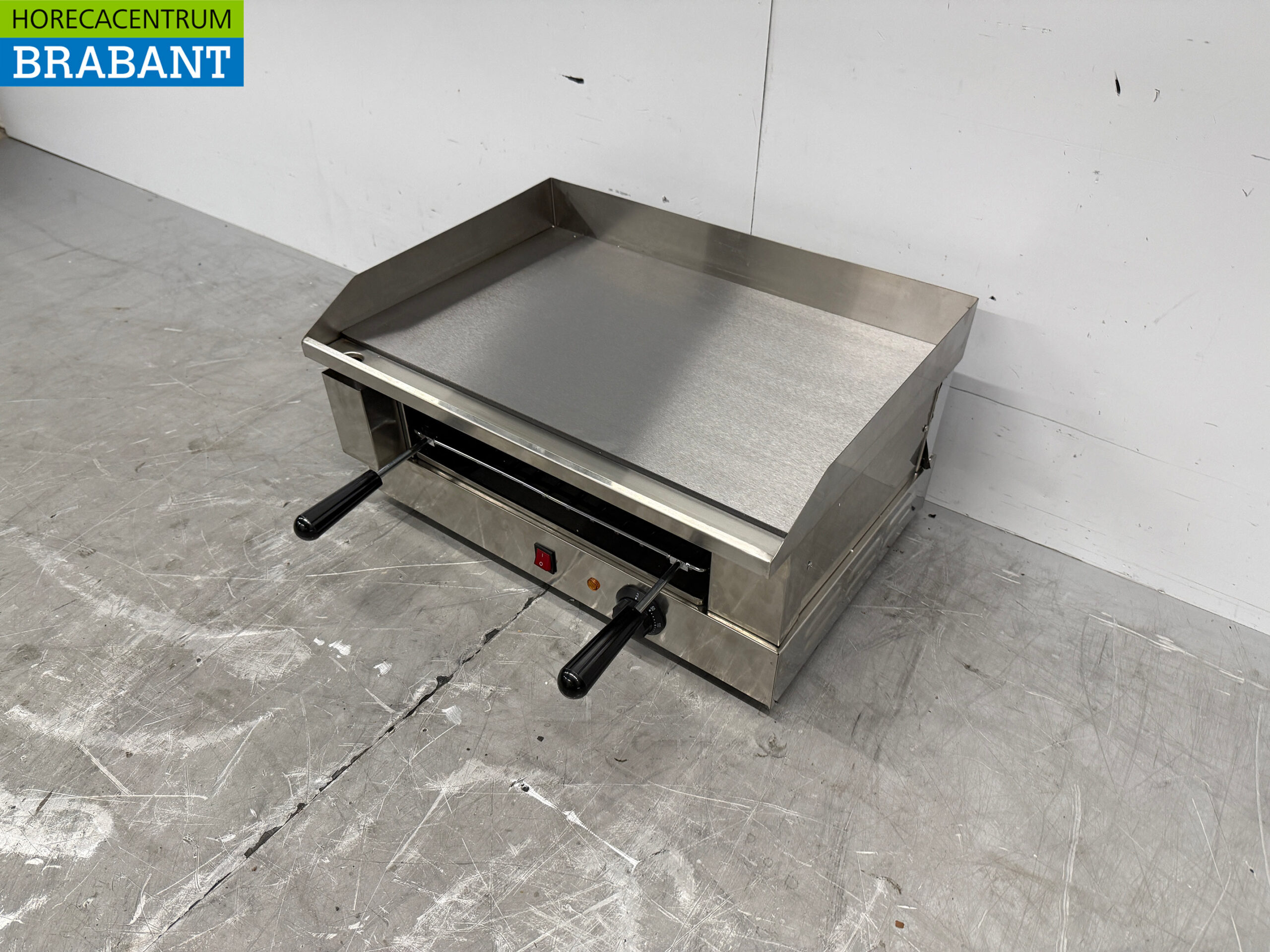 HCB plancha en acier inoxydable plancha avec grille salamandre 55 cm 230V Horeca – Image 2