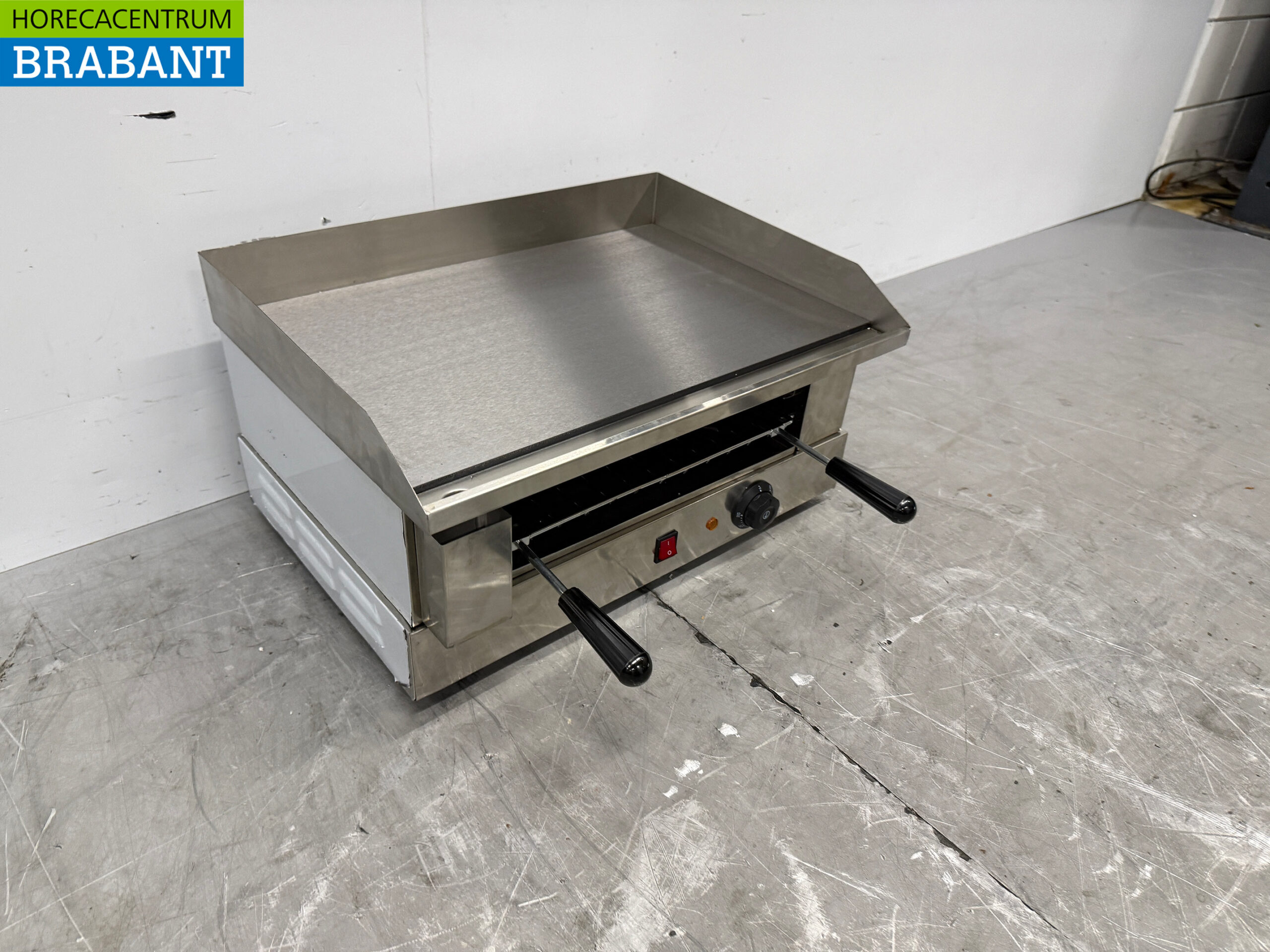 HCB plancha en acier inoxydable plancha avec grille salamandre 55 cm 230V Horeca – Image 3