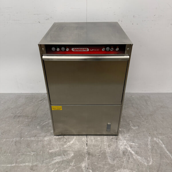 Lave-vaisselle Angelo Po en acier inoxydable 400V Restauration