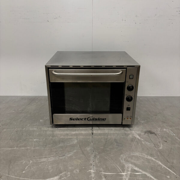 Four à air chaud Select Cuisine en acier inoxydable avec fonction grill 4 x 43/34 cm 230V Horeca