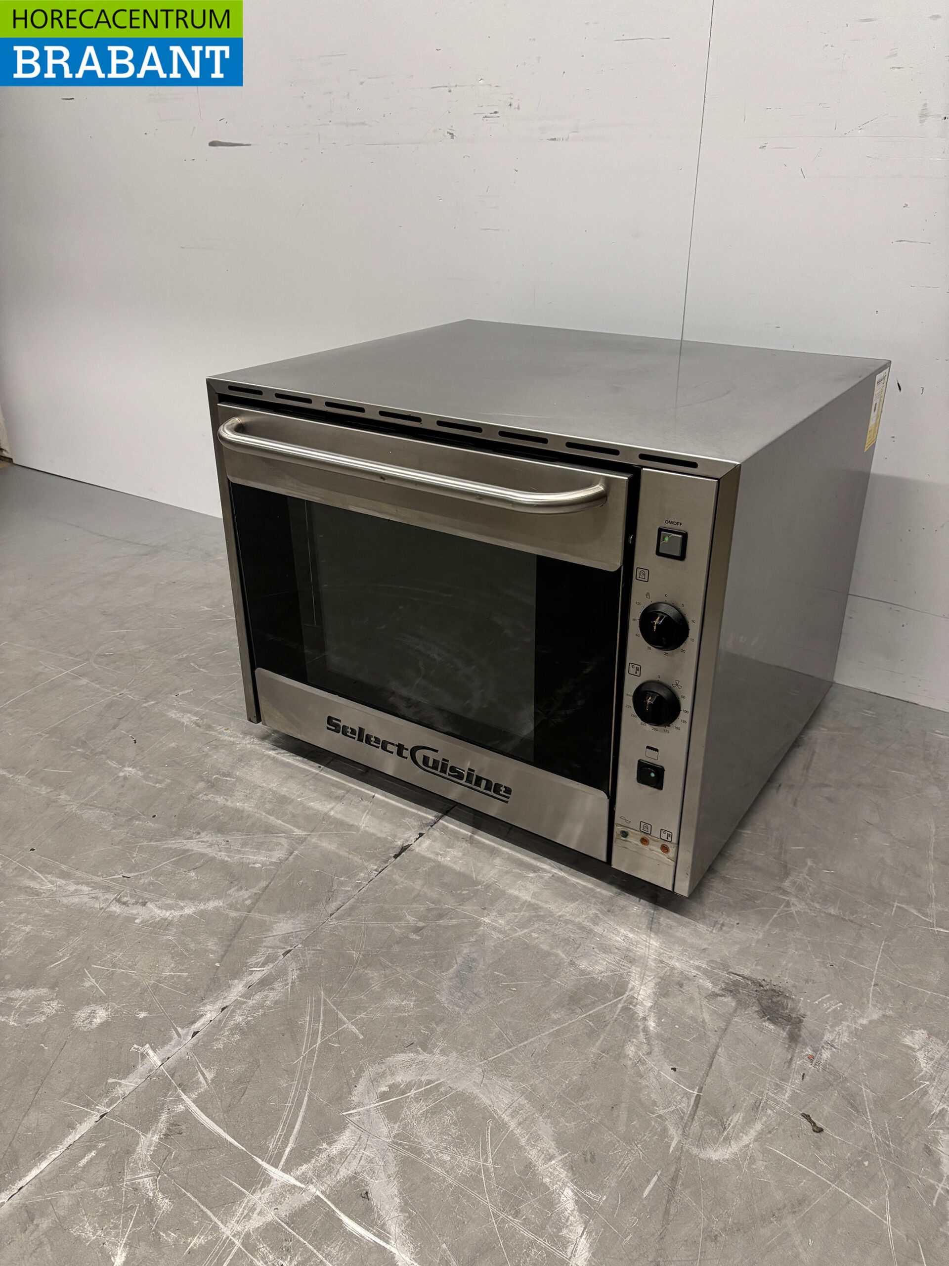 Four à air chaud Select Cuisine en acier inoxydable avec fonction grill 4 x 43/34 cm 230V Horeca – Image 2