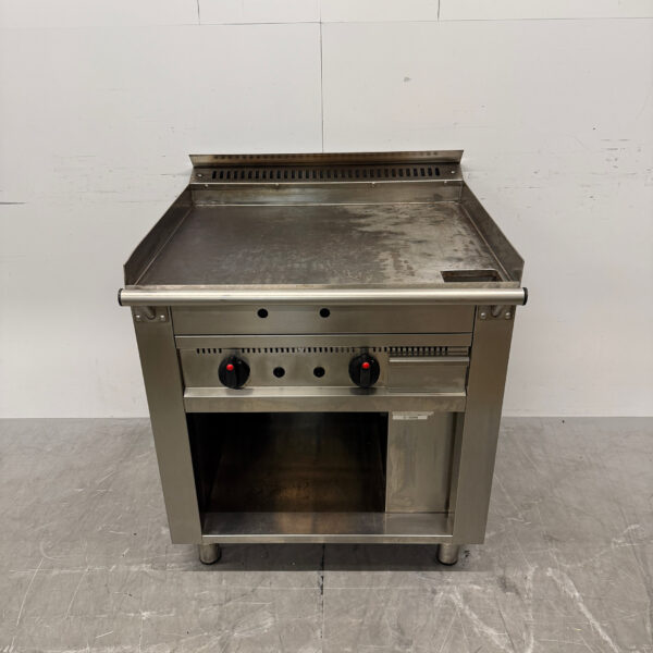 Gril Teppanyaki Casta en acier inoxydable 80 cm GAS Horeca