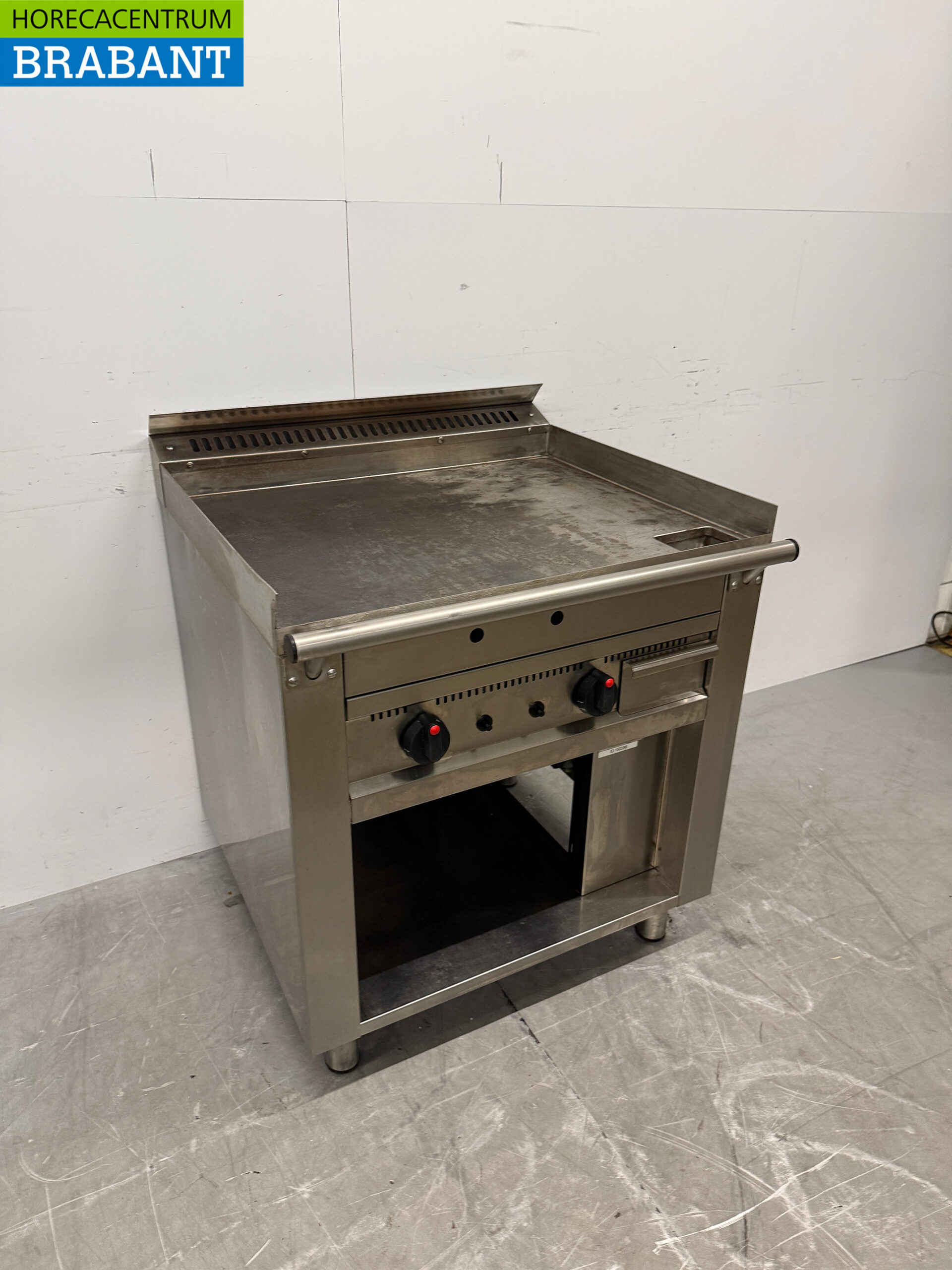 Gril Teppanyaki Casta en acier inoxydable 80 cm GAS Horeca – Image 3
