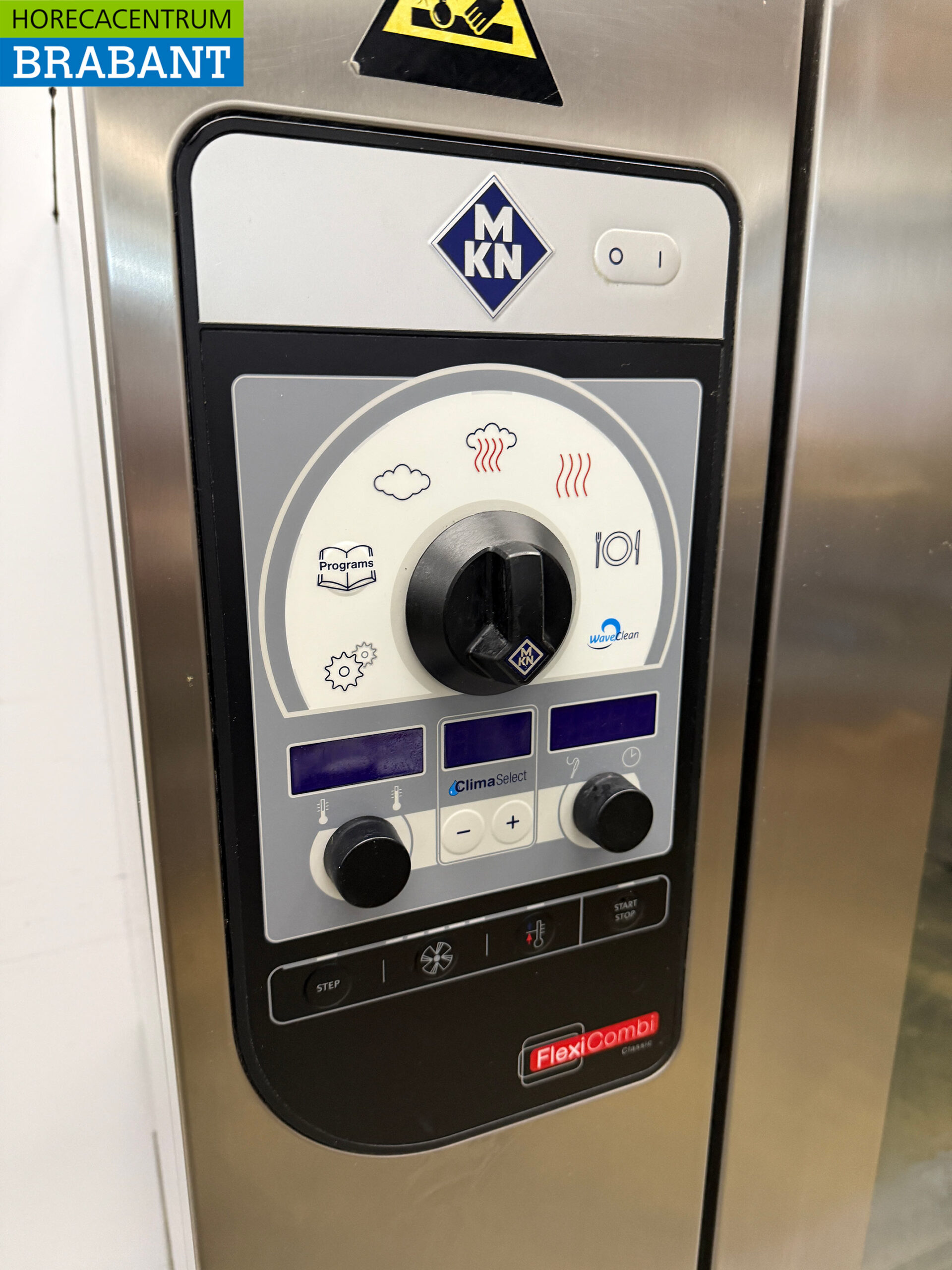 Acier inoxydable MKN Combisteamer avec chariot 10 x 1/1 GN 400V Horeca – Image 4