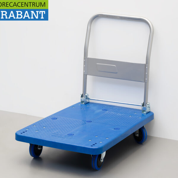 HCB Chariot à plate-forme pliable max. 300 kg chariot de transport chariot d'entrepôt chariot à plate-forme Horeca