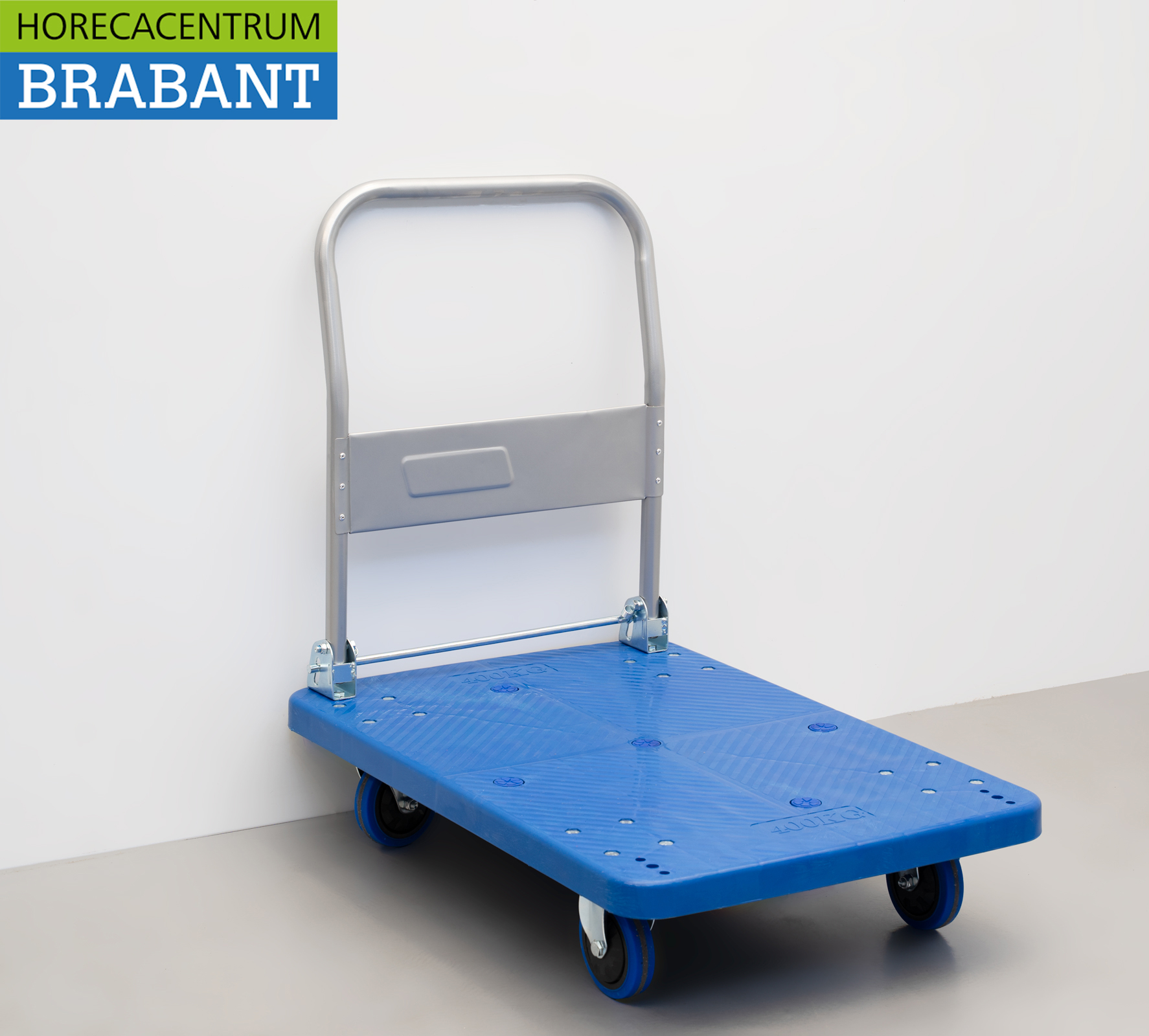 HCB Chariot à plate-forme pliable max. 400 kg chariot de transport chariot de transport chariot d'entrepôt chariot à plate-forme Horeca – Image 3