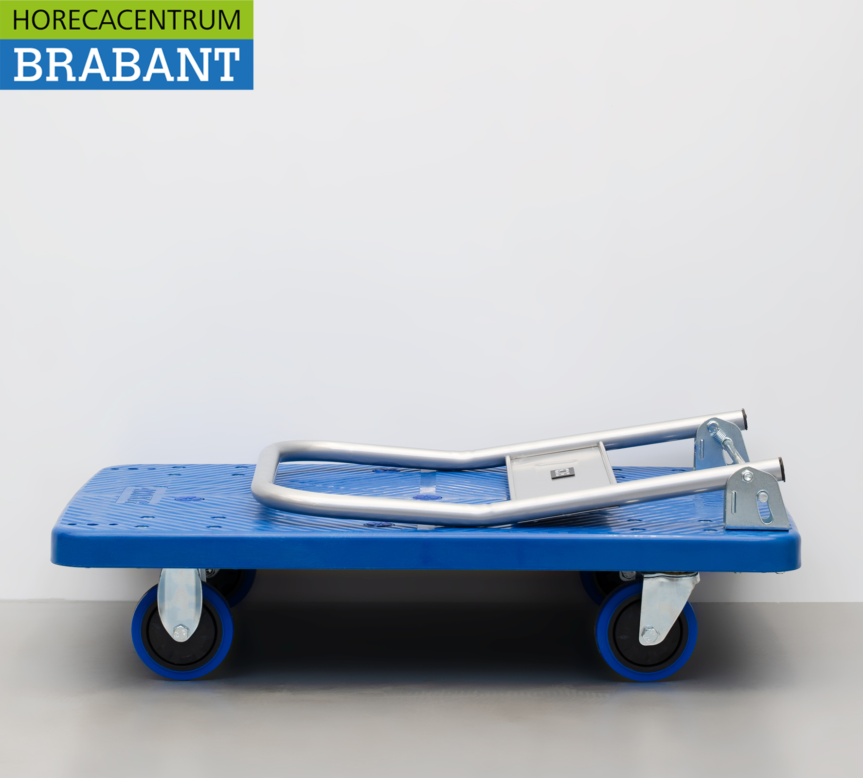 HCB Chariot à plate-forme pliable max. 400 kg chariot de transport chariot de transport chariot d'entrepôt chariot à plate-forme Horeca – Image 4