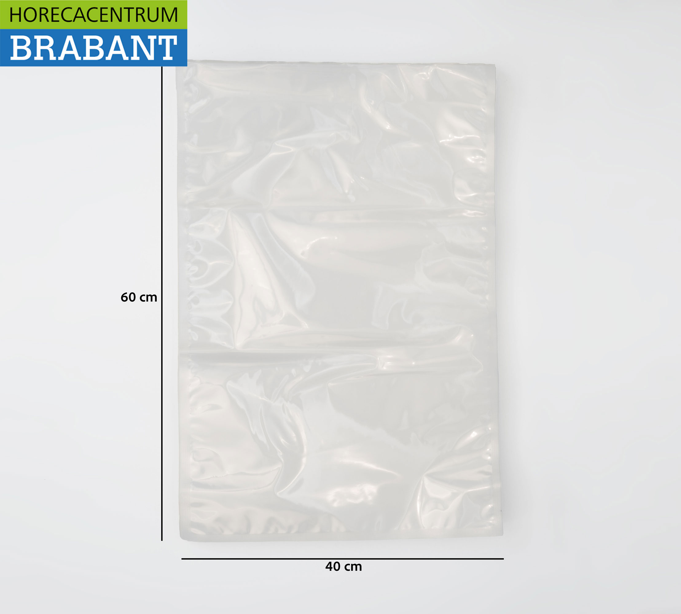 HCB Sacs sous vide Maille latérale 40 x 60 cm 100 pièces Horeca